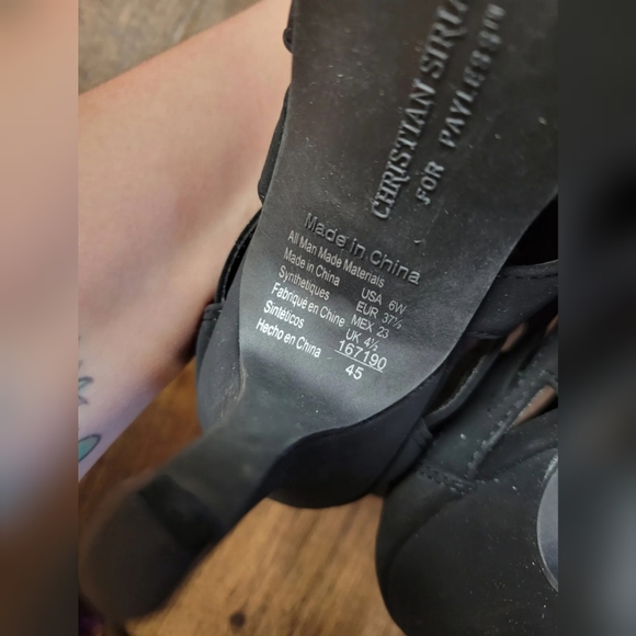 Christian Siriano for Payless lace-up cut-out heels - Picture 8 of 9